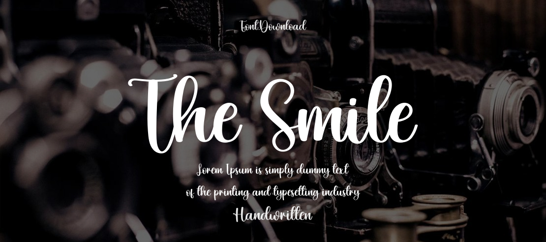 The Smile Font