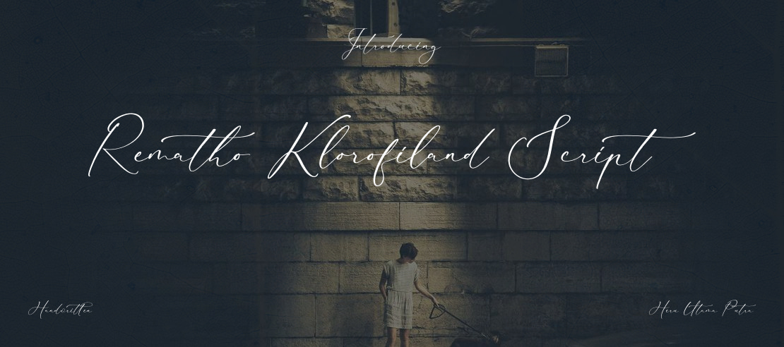 Rematho Klorofiland Script Font Family