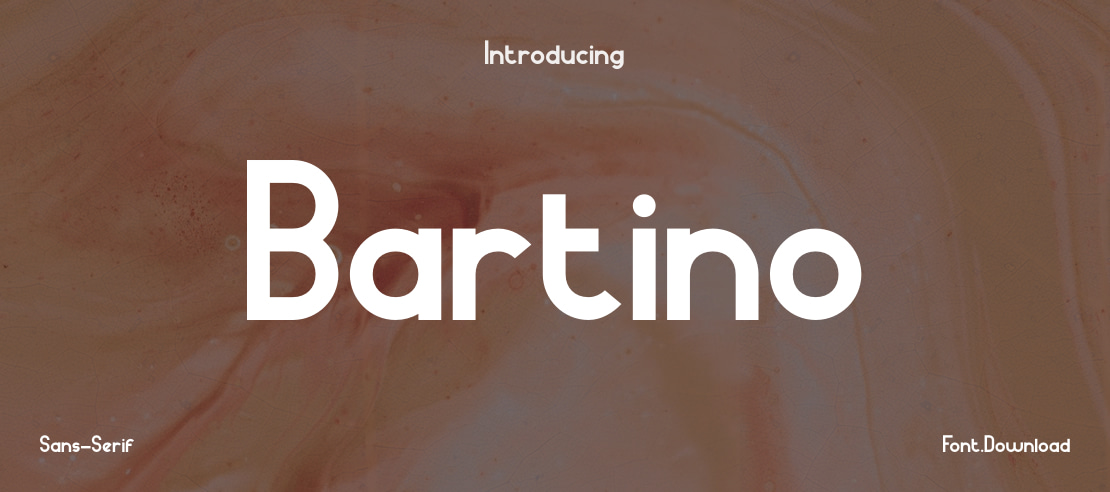 Bartino Font Family