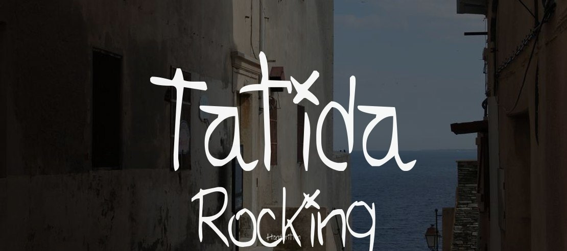 Tatida Rocking Font