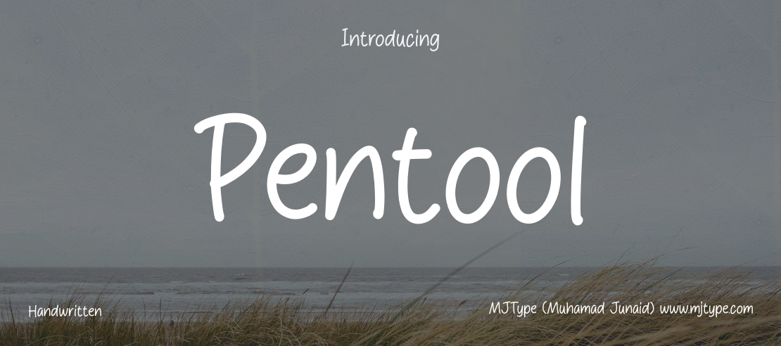 Pentool Font