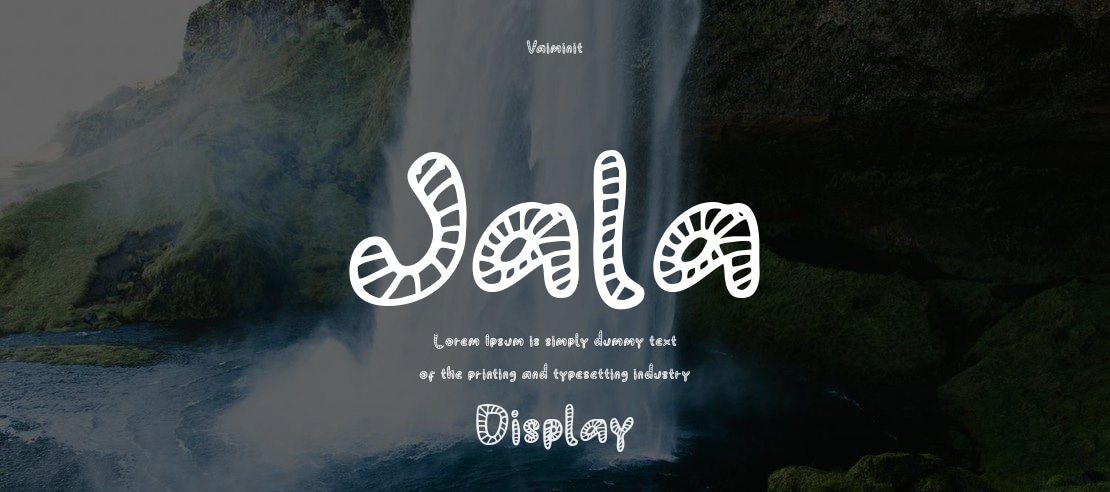 Jala Font