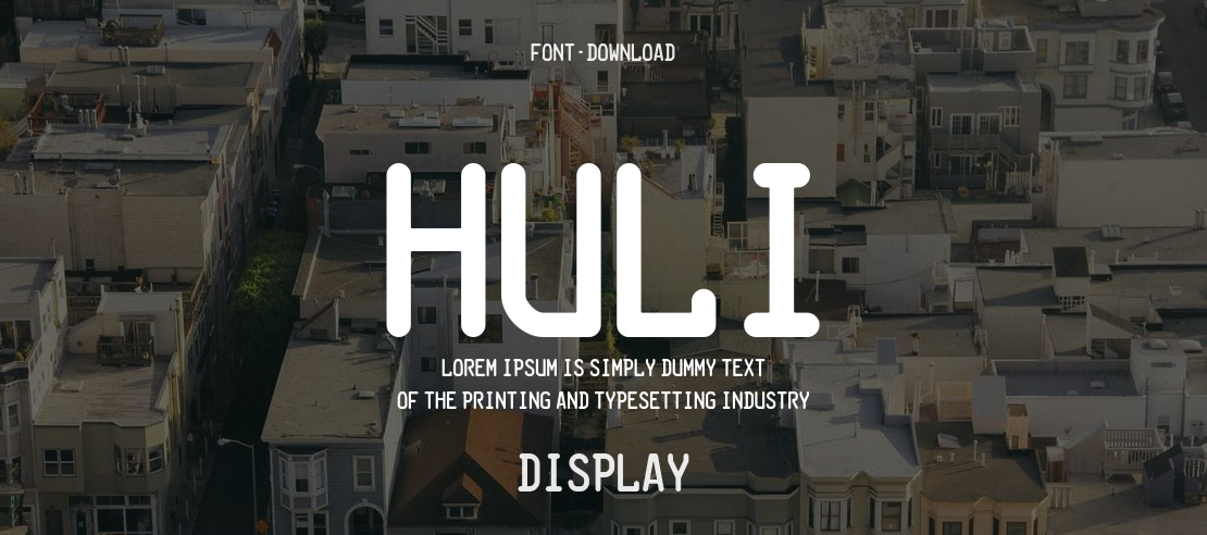 HuLi Font