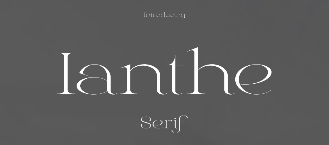 Ianthe Font