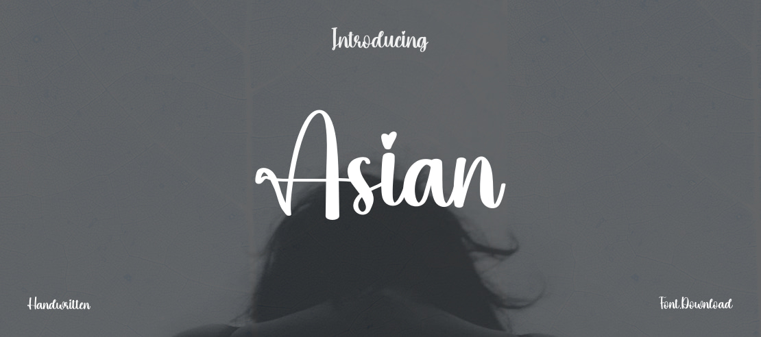 Asian Font