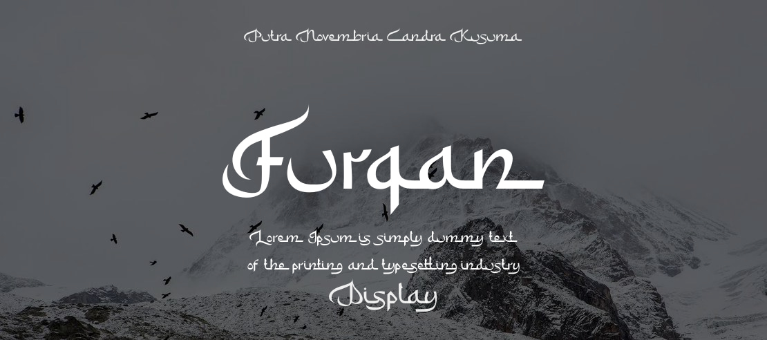 Furqan Font