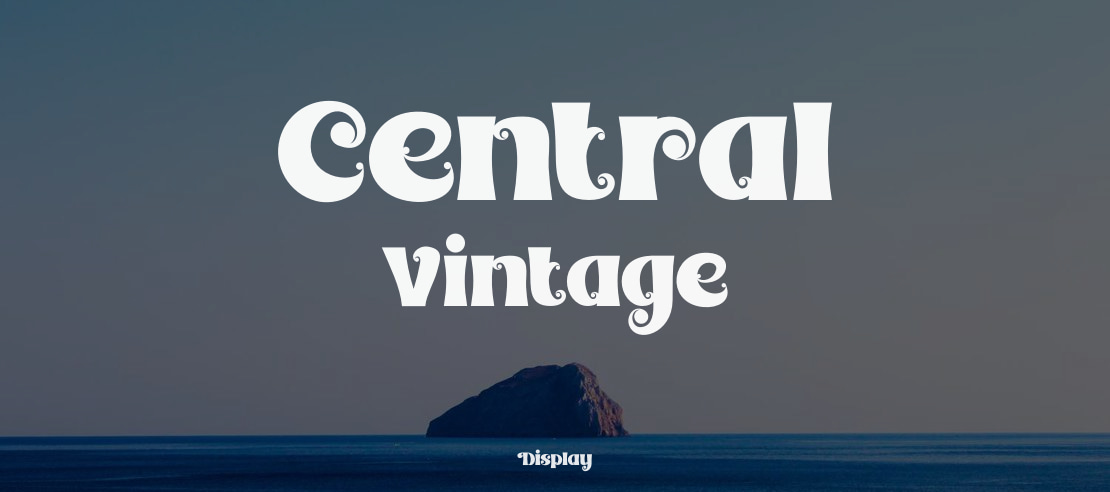 Central Vintage Font