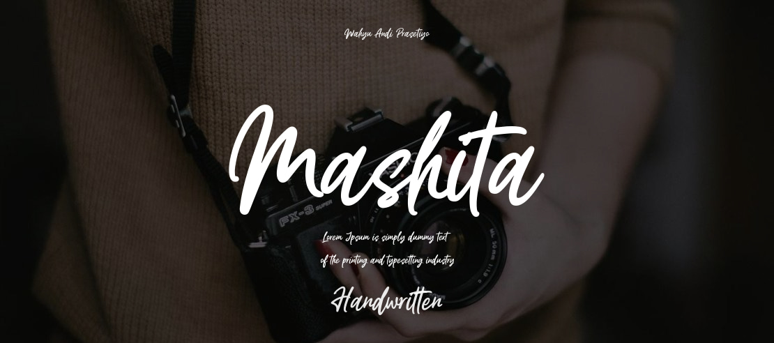 Mashita Font