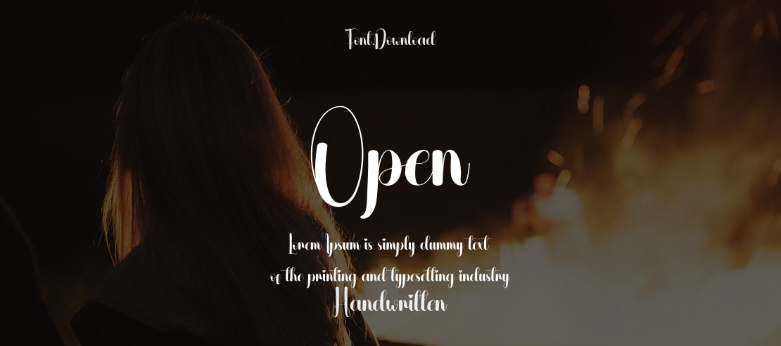 Open Font