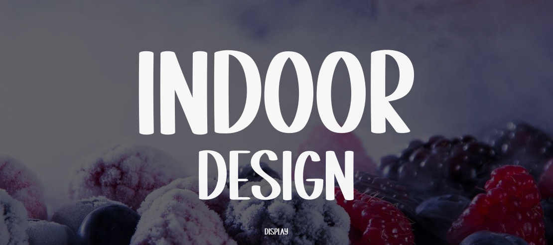 Indoor Design Font