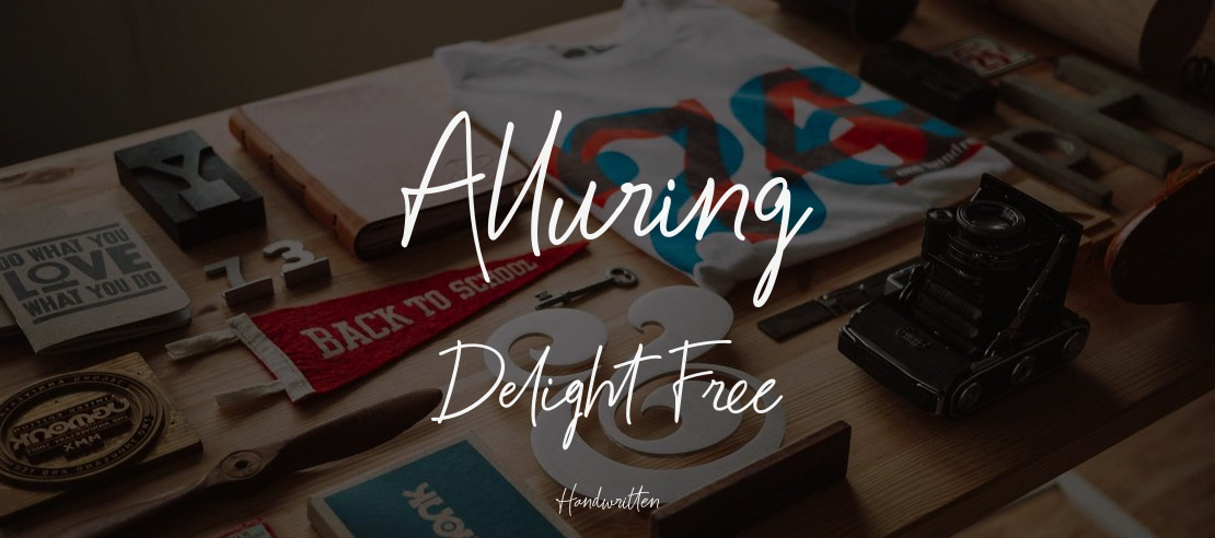 Alluring Delight Free Font