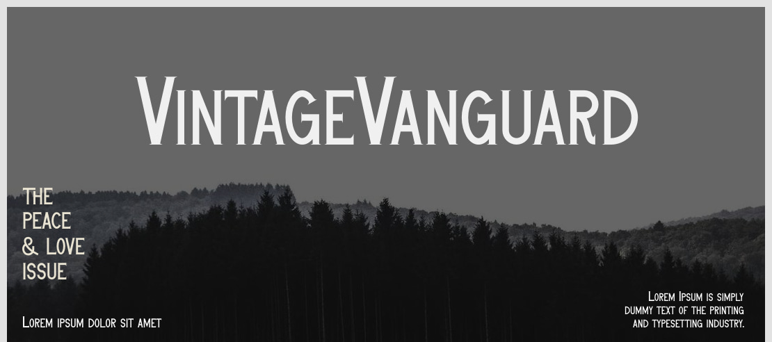 VintageVanguard Font