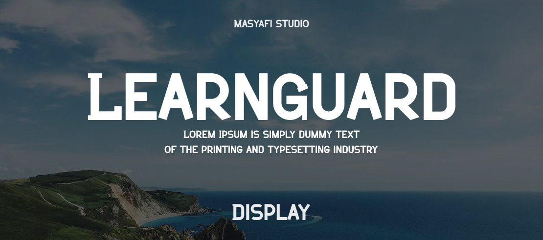 LearnGuard Font