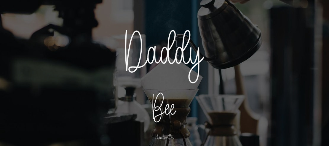 Daddy Bee Font