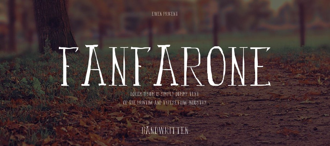 Fanfarone Font Family