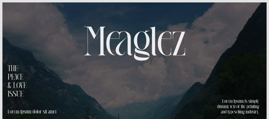 Meaglez Font