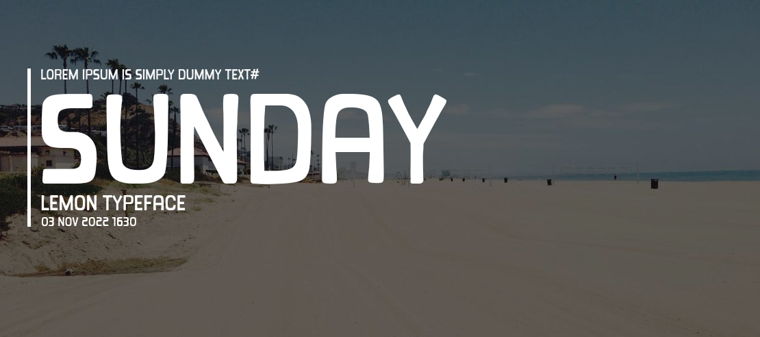 Sunday Lemon Font