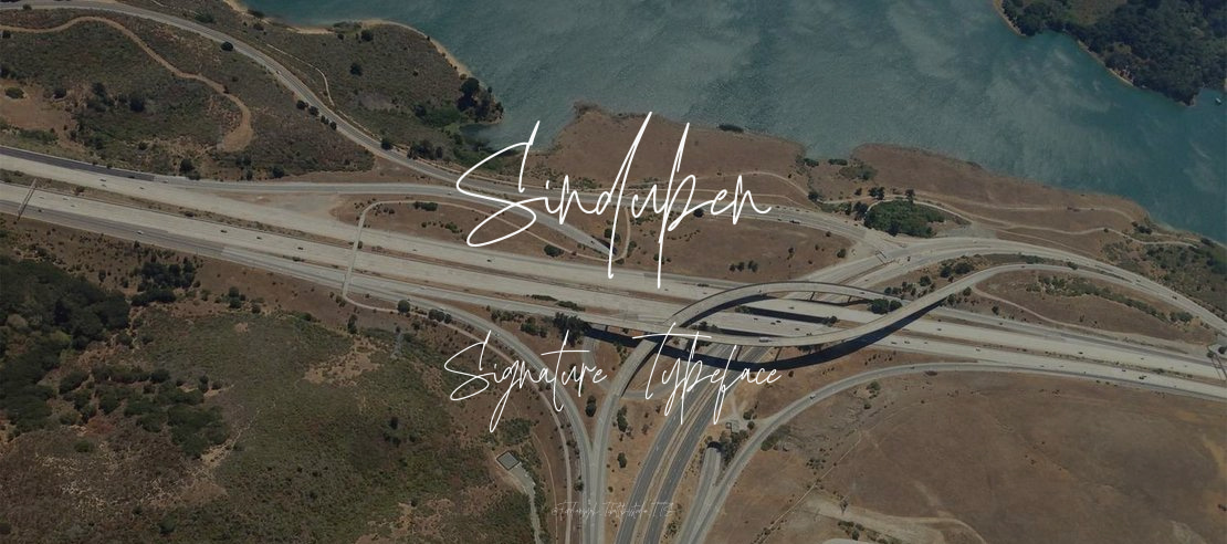 Sindupen Signature Font