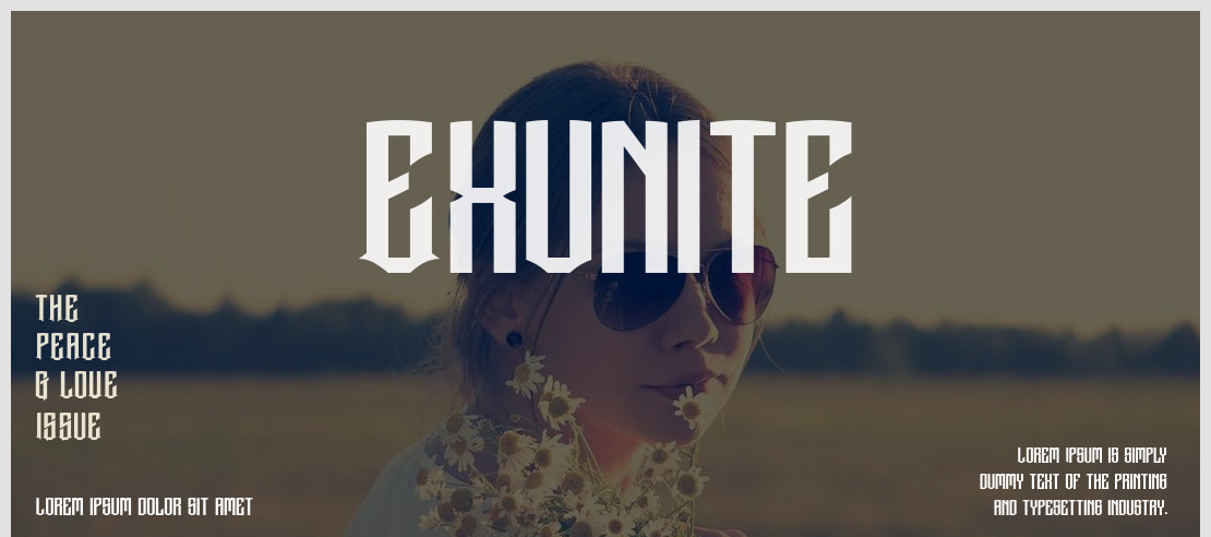 Exunite Font