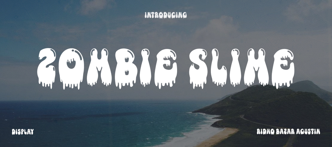 Zombie Slime Font