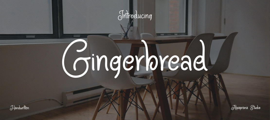 Gingerbread Font