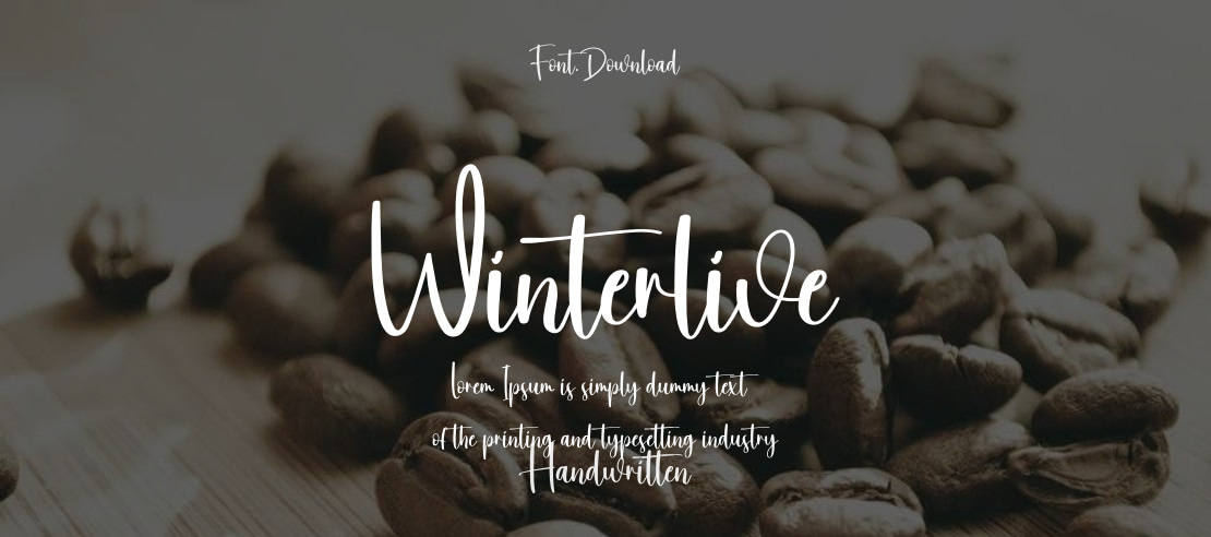 Winterlive Font