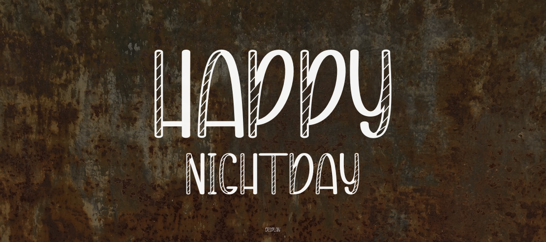 Happy Nightday Font