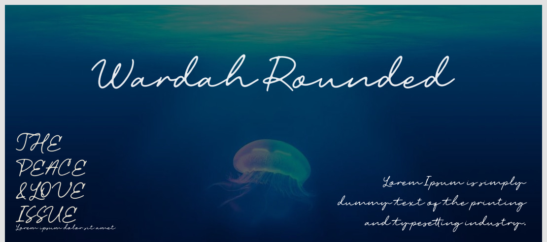 Wardah Rounded Font