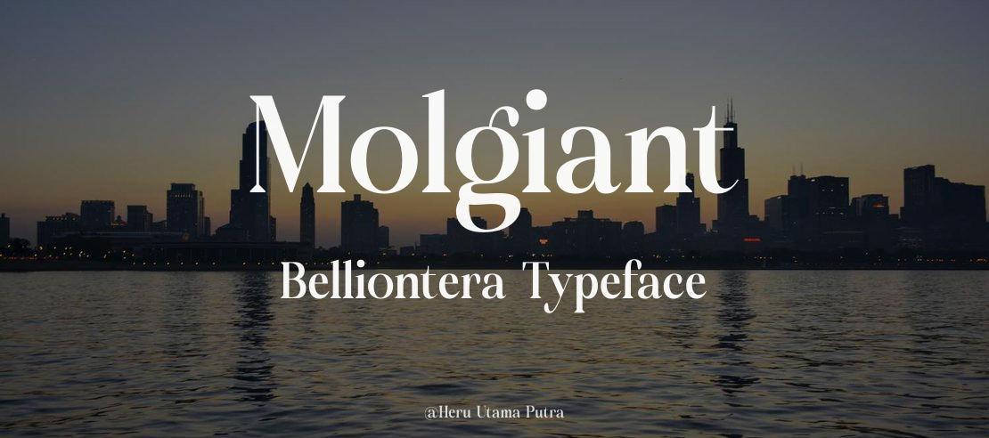 Molgiant Belliontera Font Family