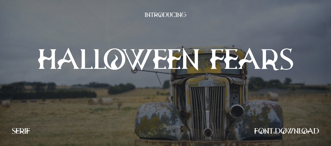 Halloween Fears Font Family