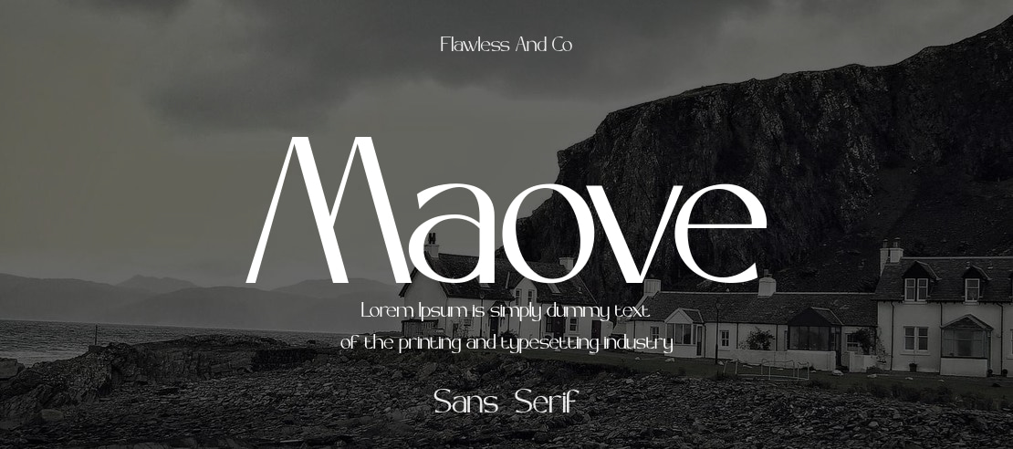 Maove Font