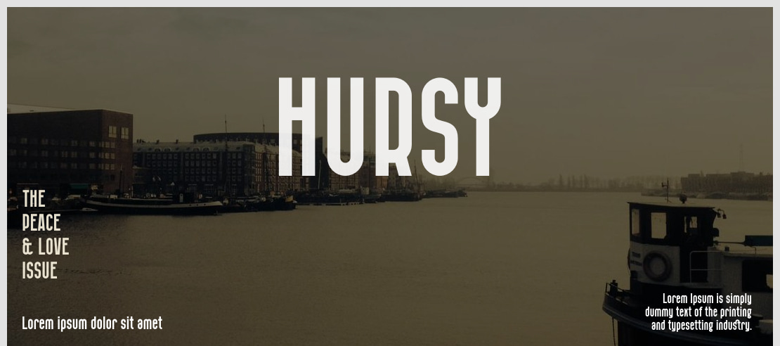 HURSY Font