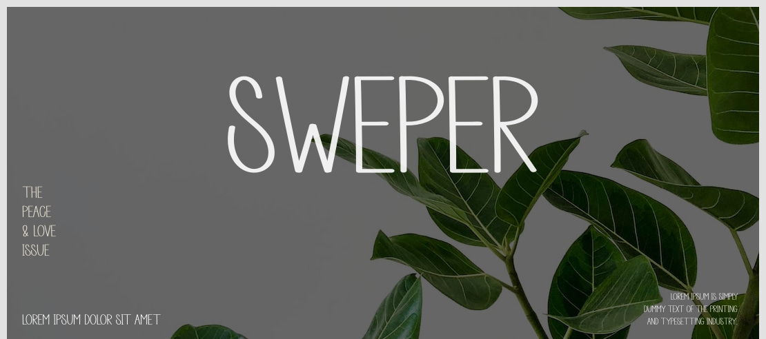 Sweper Font