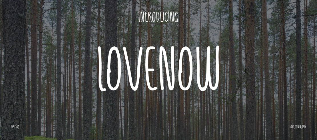 Lovenow Font
