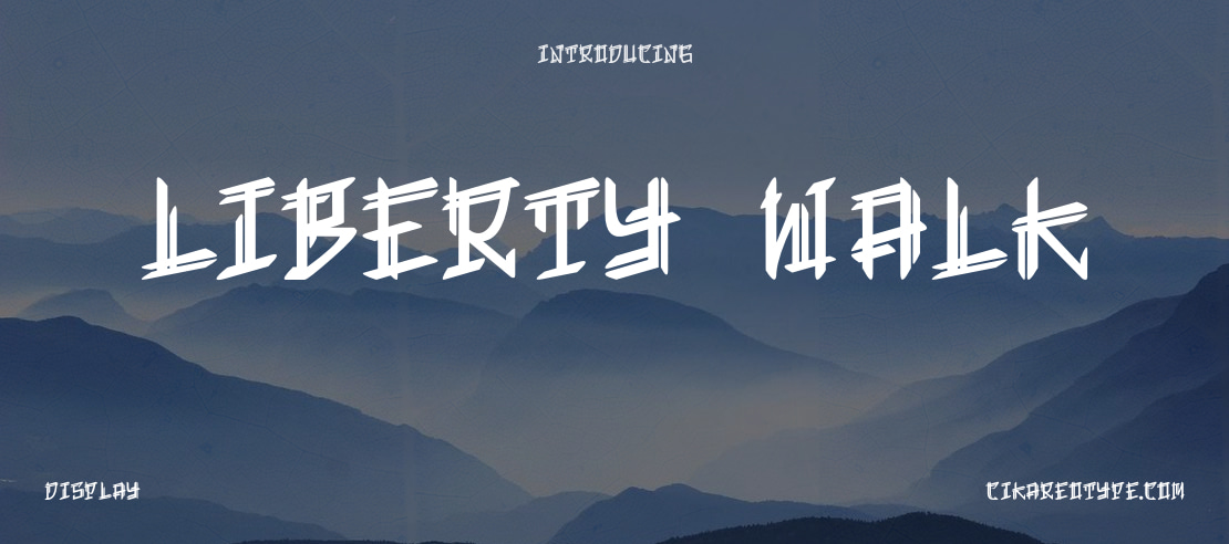 Liberty Walk Font