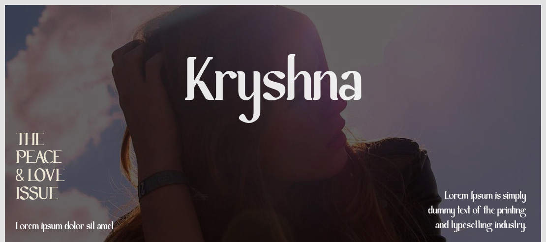 Kryshna Font