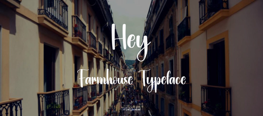 Hey Farmhouse Font