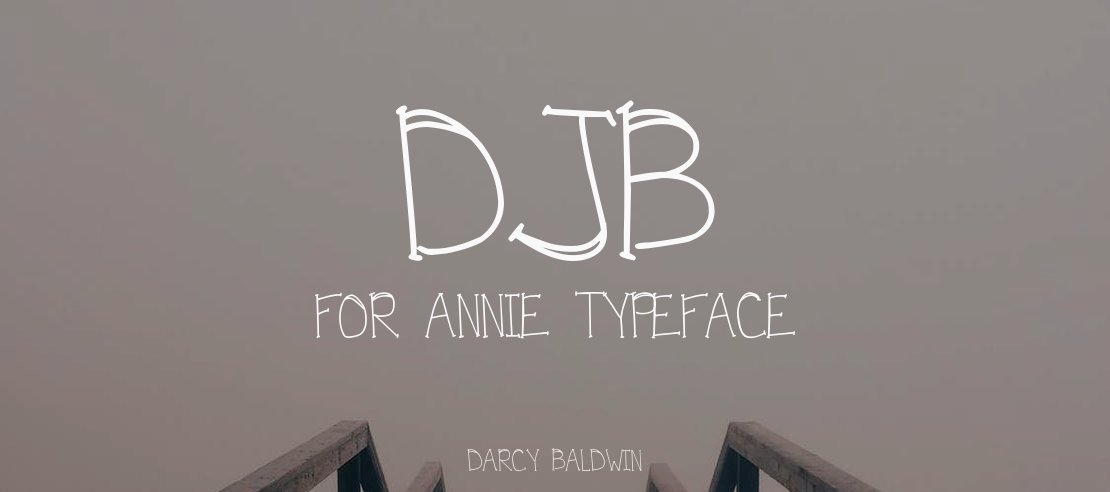 DJB For Annie Font