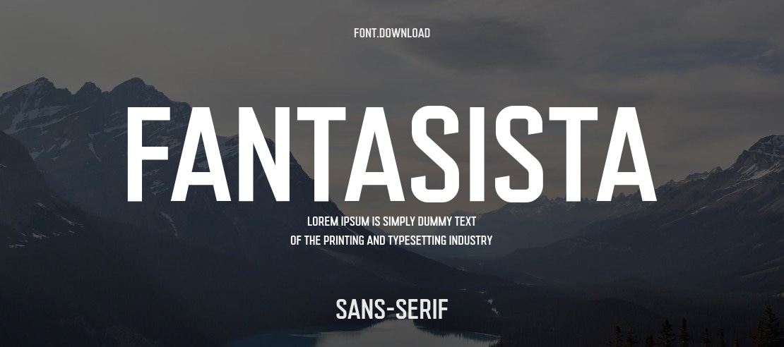 Fantasista Font