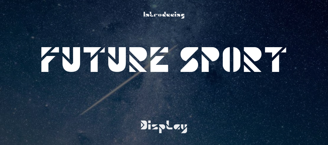 FUTURE SPORT Font