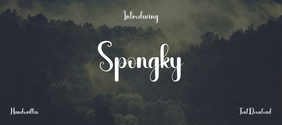 Spongky Font