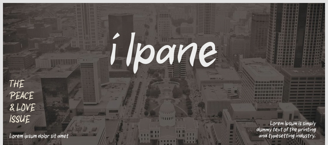 i Ipane Font