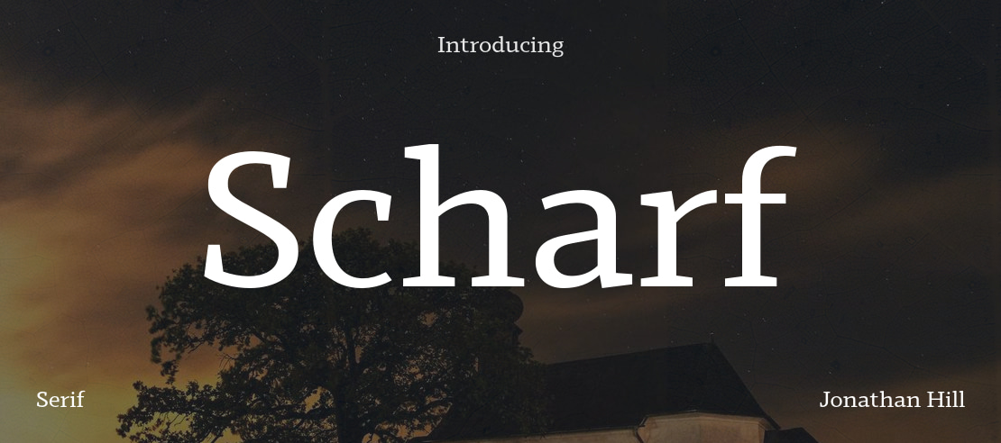 Scharf Font Family