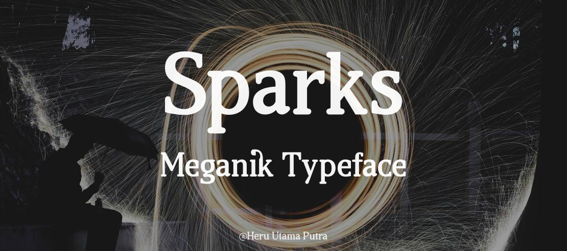 Sparks Meganik Font