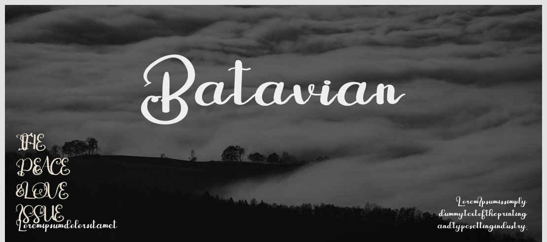 Batavian Font