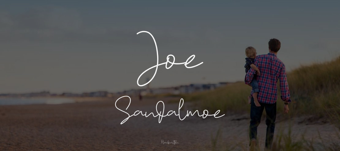 Joe Sandalmoe Font