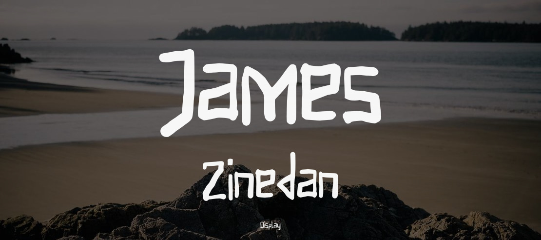 James Zinedan Font
