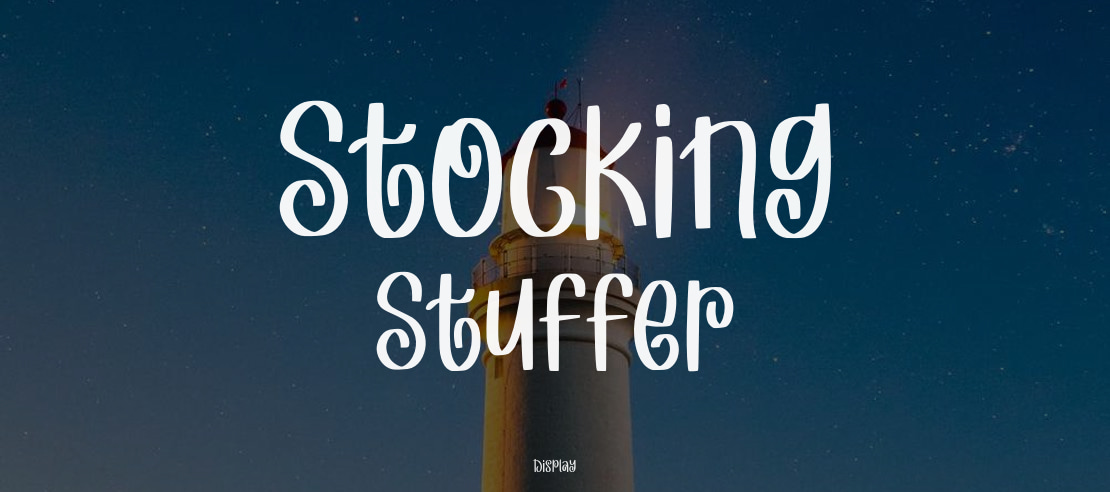 Stocking Stuffer Font