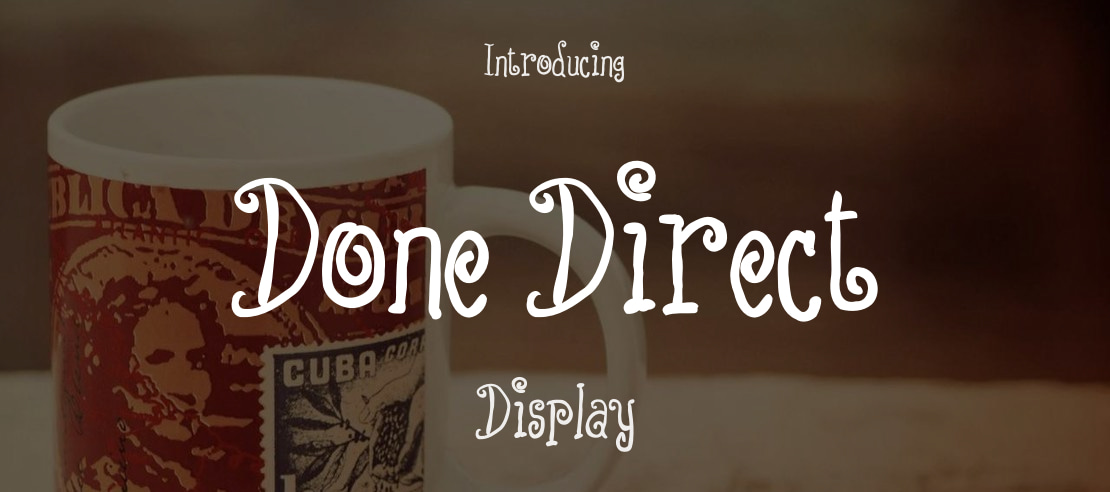 Done Direct Font