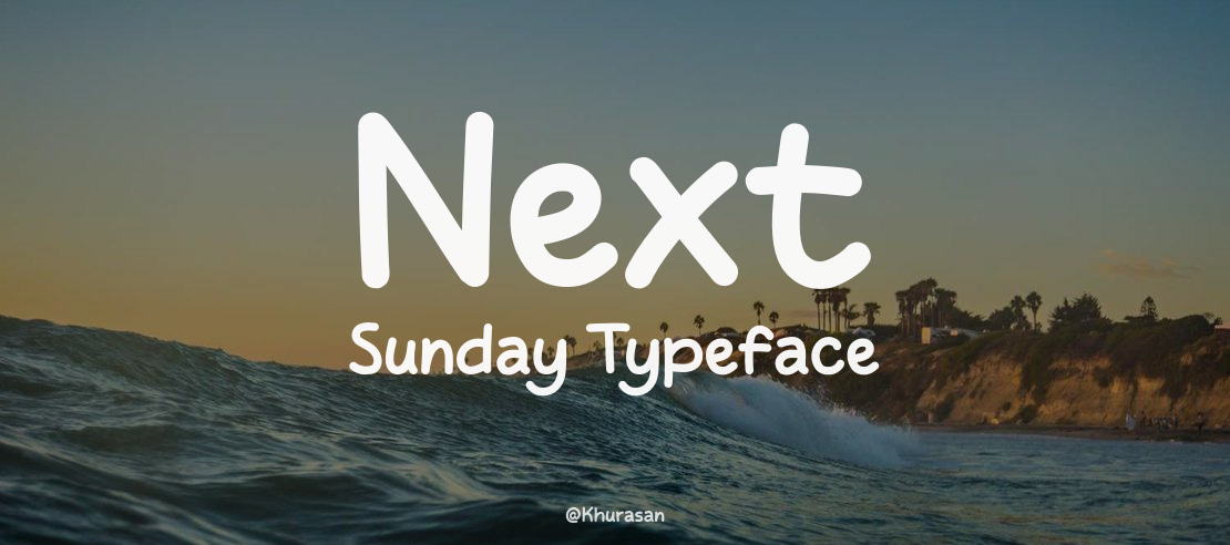 Next Sunday Font